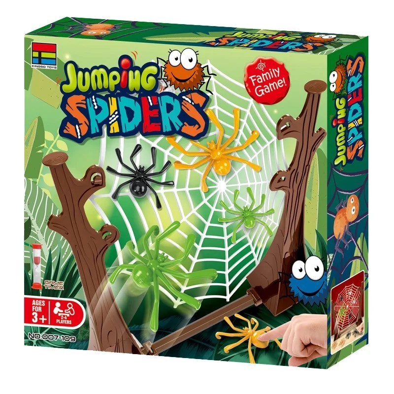 jeux de société en forme d'araignée pour les fête de famille.