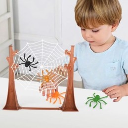 Jeux de société de bureau en forme d'araignée rebondissante pour fête de famille, jeu de divertissement pour enfants et adultes,