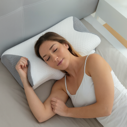 Pack Duo Coussins Ergonomiques | Sommeil Réparateur & Nuits Paisibles
