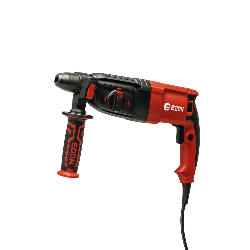1250W Rotary Hammer 3J 220–240V with Side Handle – Edon