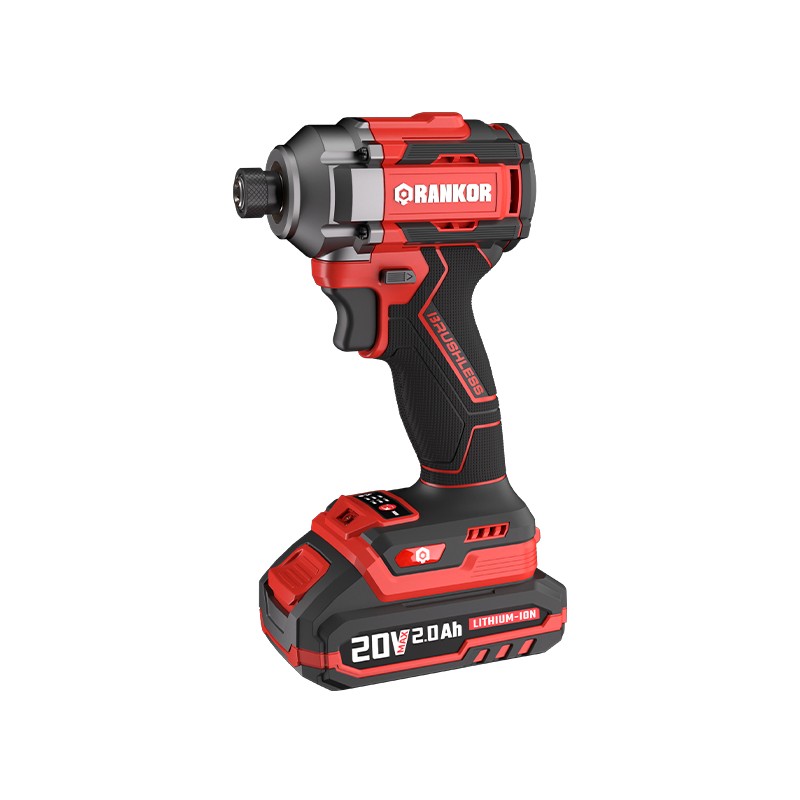 Cordless Impact Driver 20V Brushless 260 Nm – Rankor RLIS20001 (1/4" Hex, 0–3000 rpm)