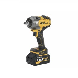 20V Brushless Lithium-Ion Impact Wrench – 1000 Nm Torque + 2×4.0Ah Batteries & Full Socket Set