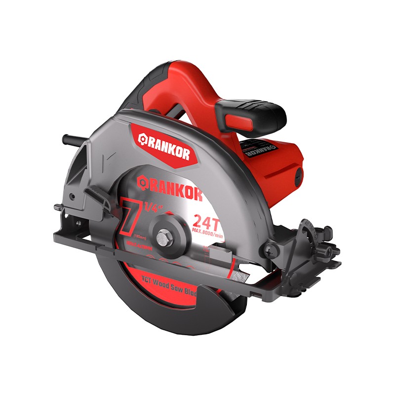 1600W Professional Circular Saw – 185mm Blade, 6000 RPM, 45°/90° Cutting – Complete Accessory Kit Included