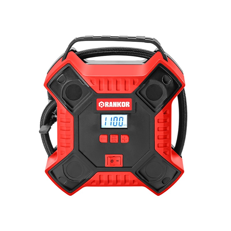 Portable 12V Air Compressor with Digital Display & Fast Inflation - RANKOR