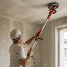 Wall & Ceiling Sander – 1100W Professional Drywall Finishing Tool - Rankor